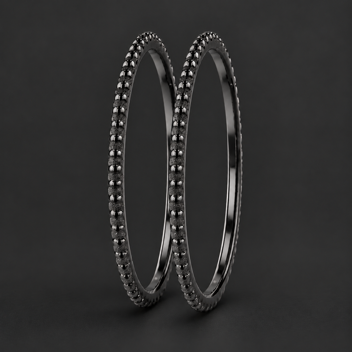 Anneaux (pack de 2 minis) en argent 925 « Oasis » pour bague mood interchangeable