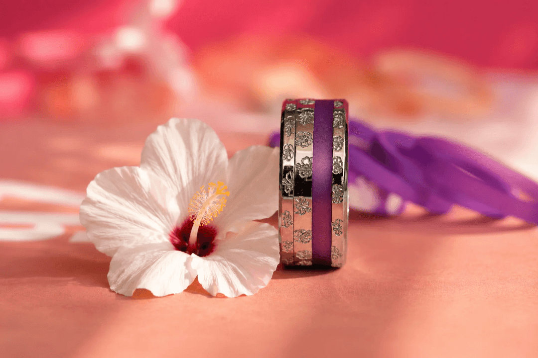 Set "Maui" Hibiskus graviert | Aloha