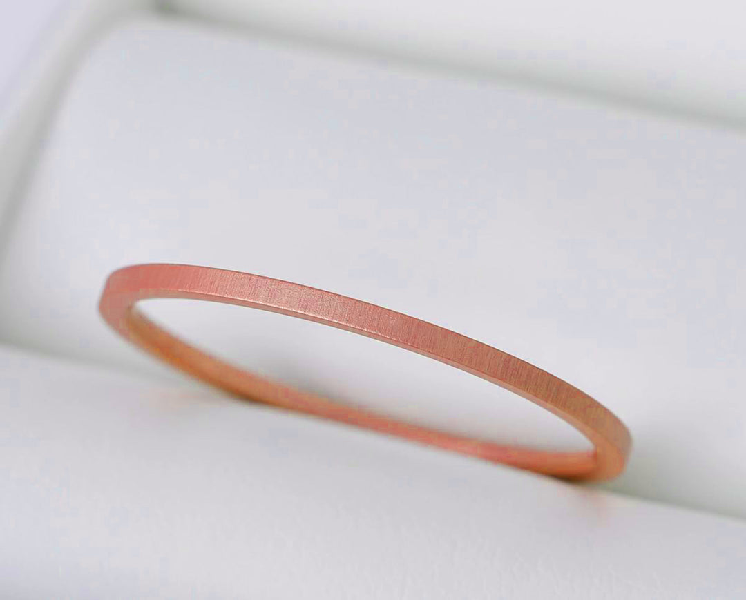 🧡 Anneaux (2x minis) en aluminium corail pour bague mood interchangeable