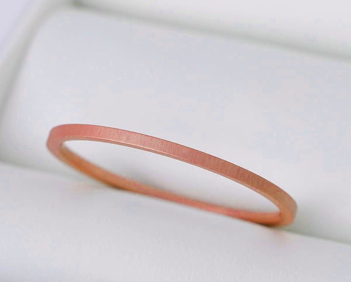 🧡 Anneaux (2x minis) en aluminium corail pour bague mood interchangeable