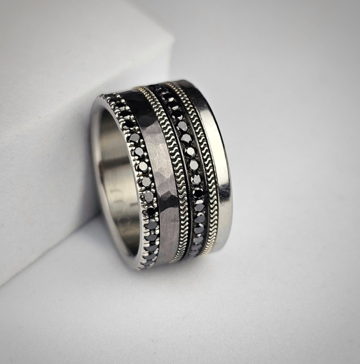 Pack Mini en argent "Eau & Feu" pour bague mood interchangeable 🔥💧