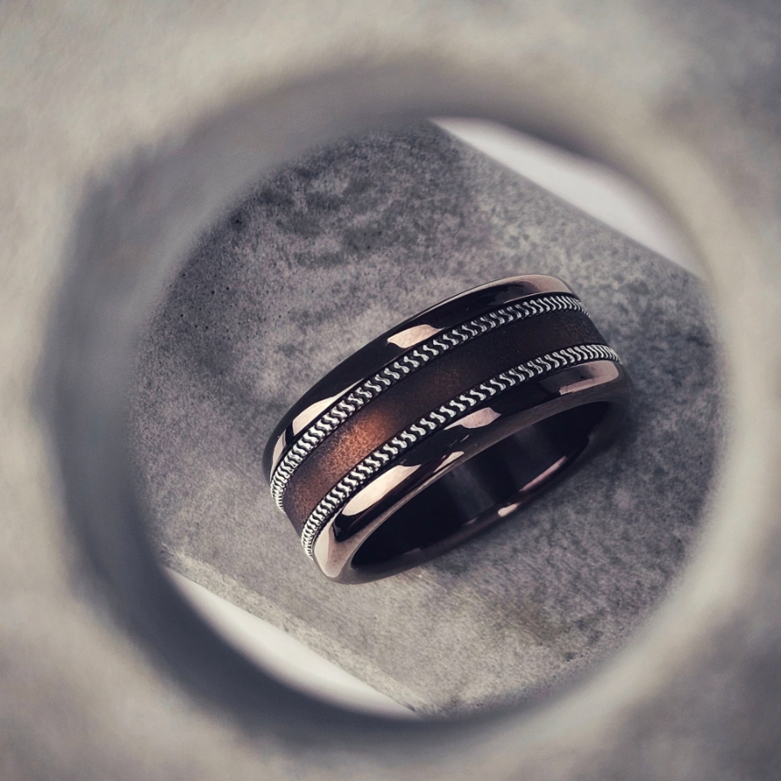 Pack Mini en argent "Eau & Feu" pour bague mood interchangeable 🔥💧