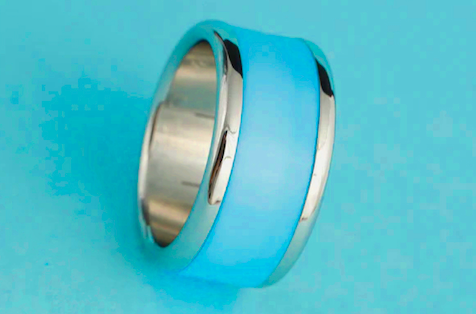 Addon opaque sablé "CYAN"