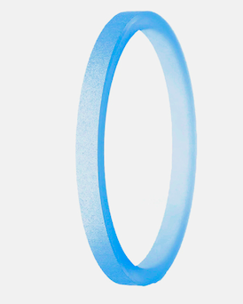Addon translucide sablé "CYAN"