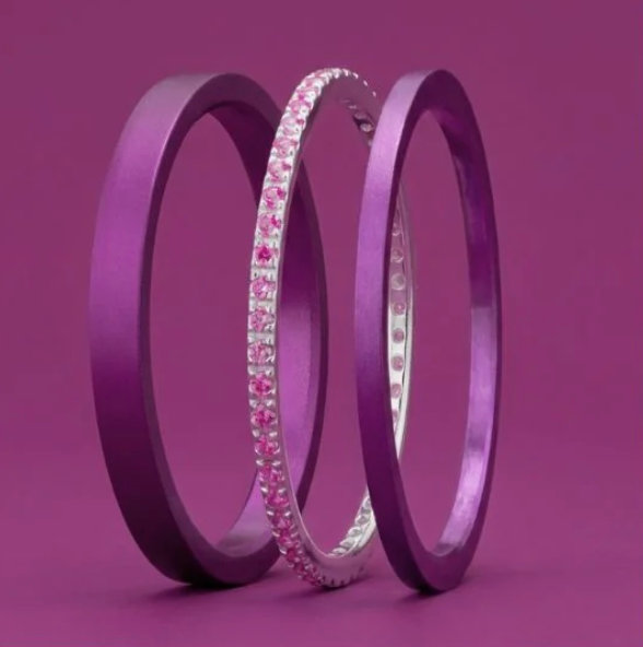 Set Mia | interchangeable mood ring