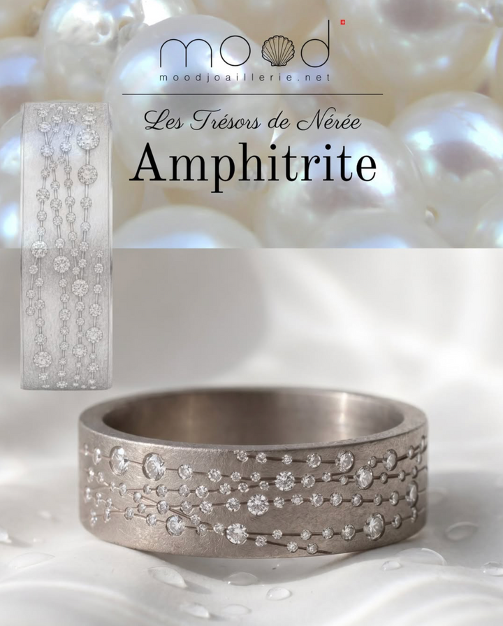Amphitrite - pièce d'exception mood joaillerie - Les Trésors de Nérée