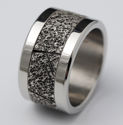 Addon en argent "ROCK" - Taille 62 - Seconde main