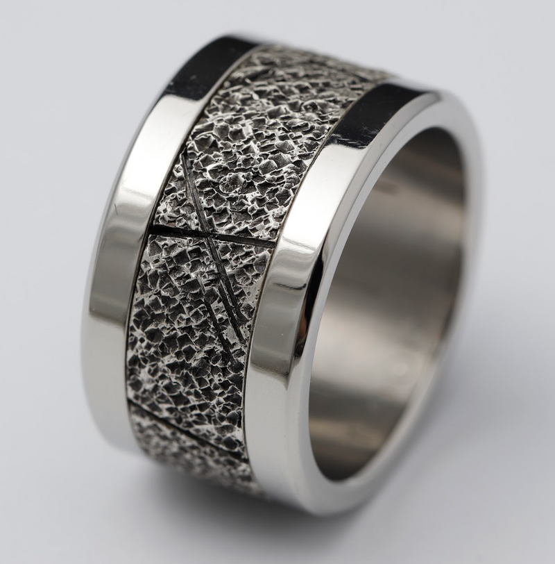 Addon en argent "ROCK" - Taille 62 - Seconde main