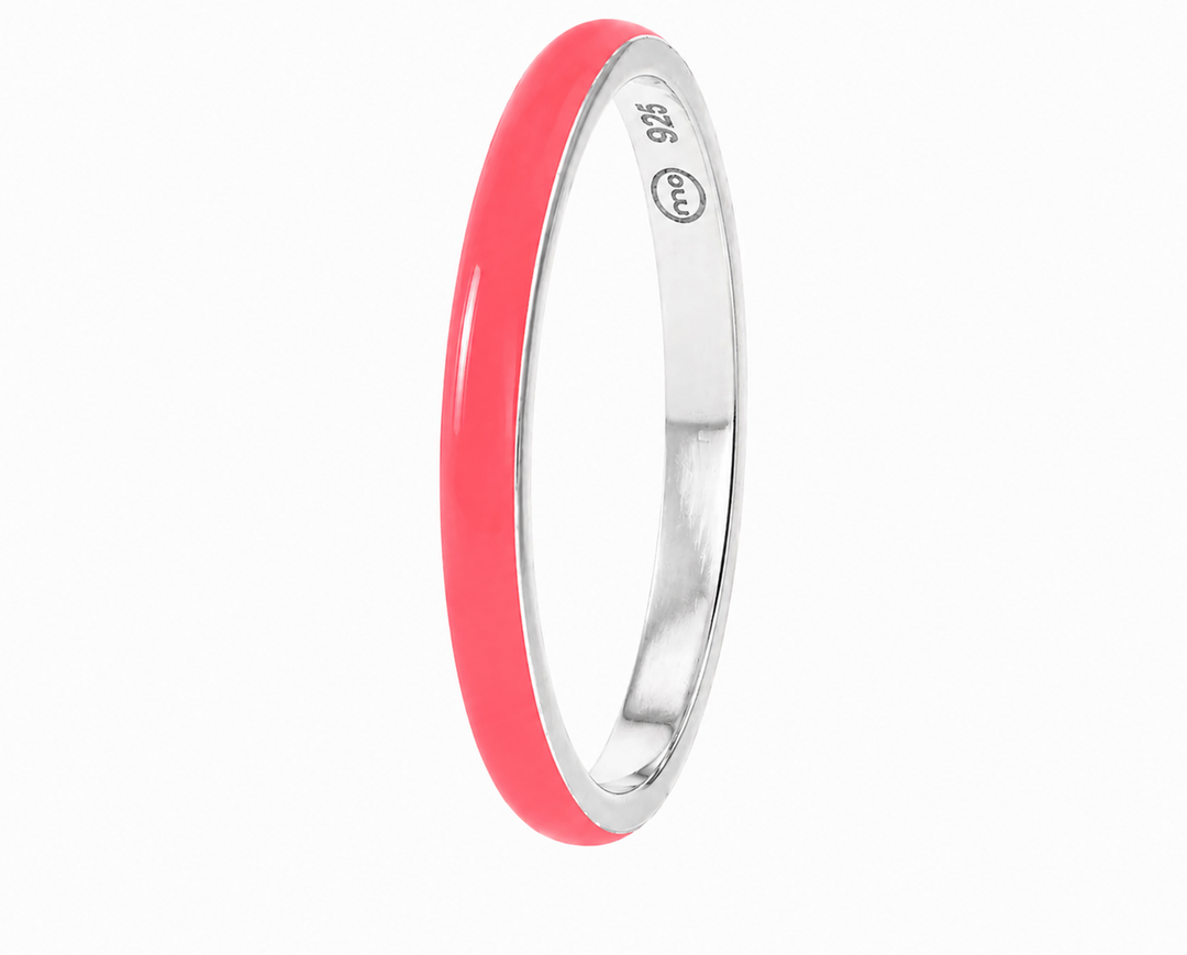 Anneau (medium) "Pop Candy" en argent pour bague mood interchangeable