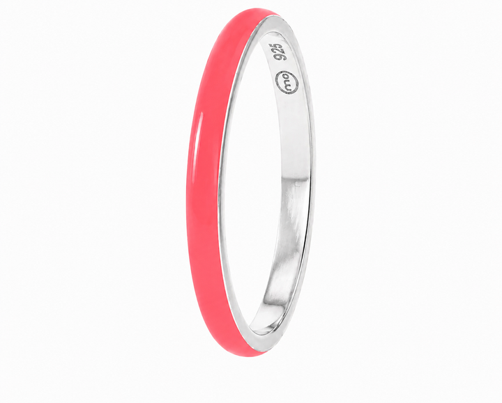 Anneau (medium) "Pop Candy" en argent pour bague mood interchangeable