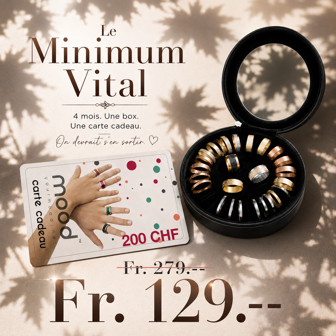 🤷🏼‍♀️ Pack du minimum Vital — 4 mois. Une box. Une carte cadeau. On devrait s’en sortir.