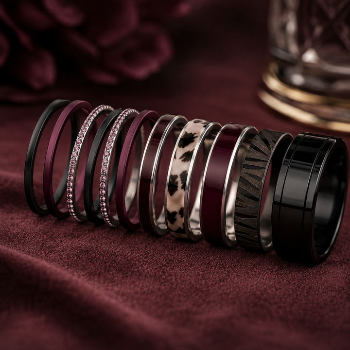 BURGUNDY / AUBERGINE CHIC - Starter pack "In the mood for...Burgundy / Aubergine Chic"