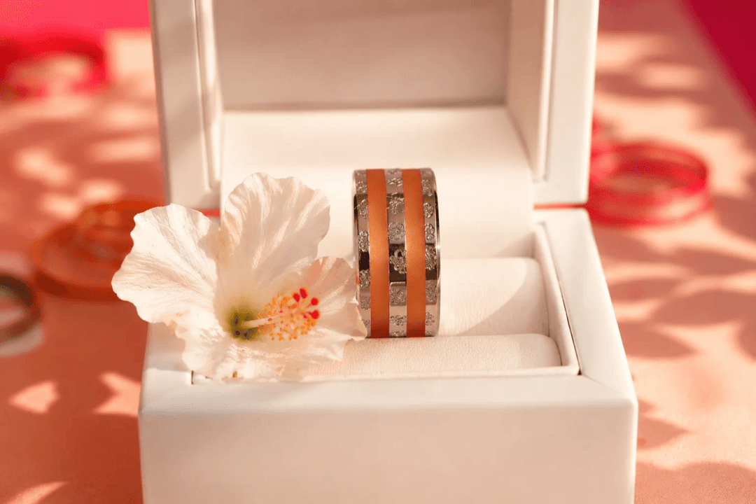 Coffret "Molokai" gravé hibiscus | Aloha