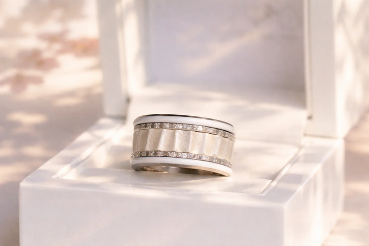 🤍 BASE 17 BY MOOD, base XS blanche, en émail