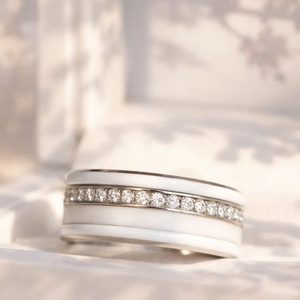 🤍 BASE 17 BY MOOD, base XS blanche, en émail