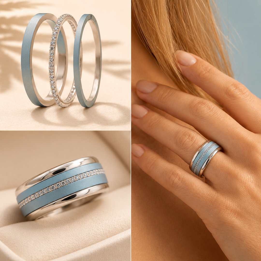 Set Alice | interchangeable mood ring