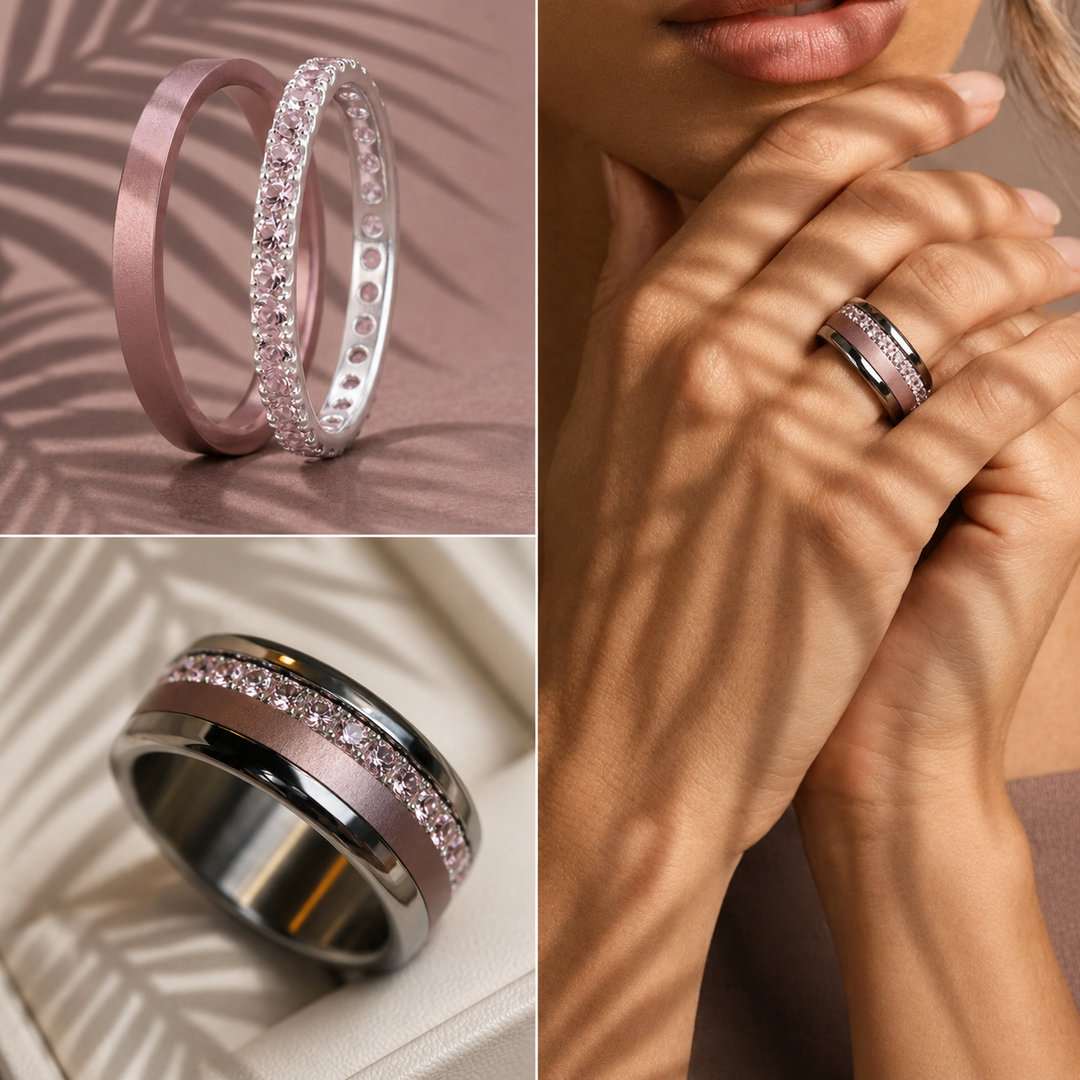 Set Kim | auswechselbarer mood Ring