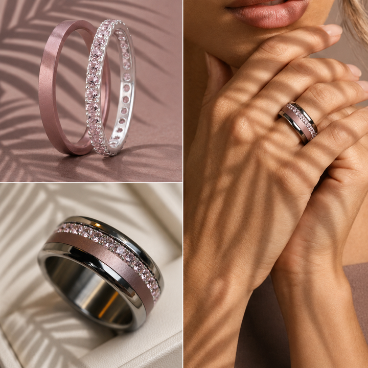 Set Kim | auswechselbarer mood Ring