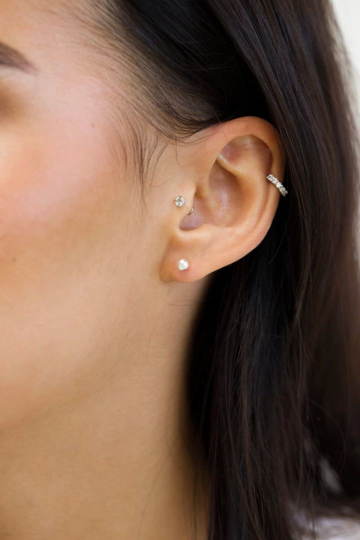 Coffret Aura sucre d'orge (bijoux d'oreille et 1 anneau)