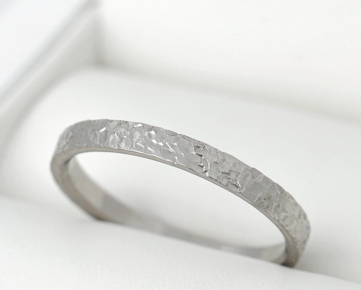 🩶 Anneau (medium) en acier Rock pour bague mood interchangeable
