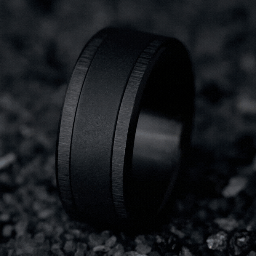 ⚫️ Base seule extra small black carrée froissée (9mm)