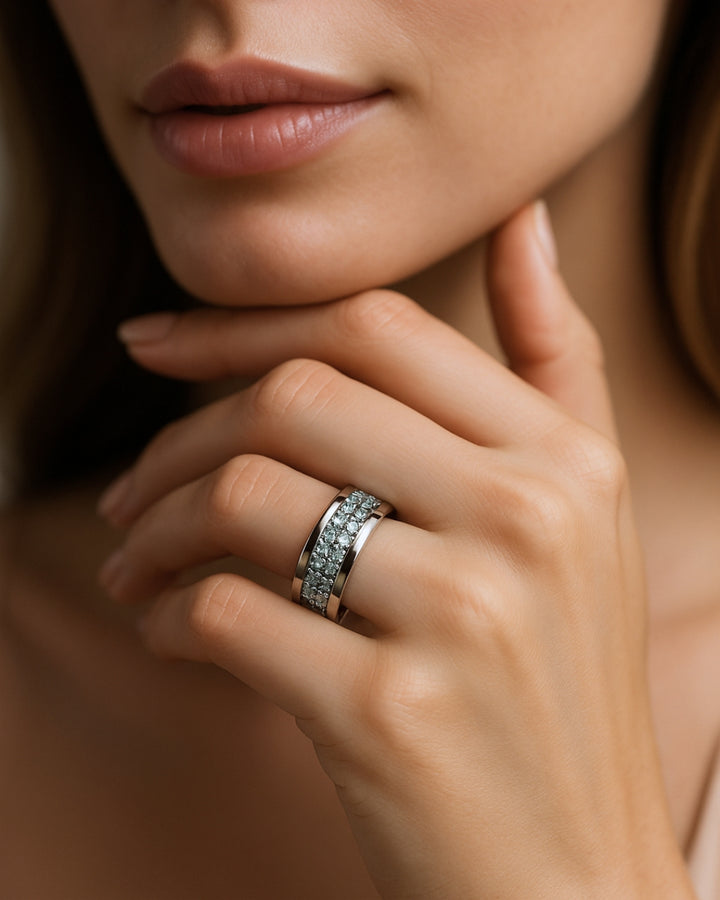 Perle de Monaco by mood – bague en argent 925 numérotée de 1 à 150