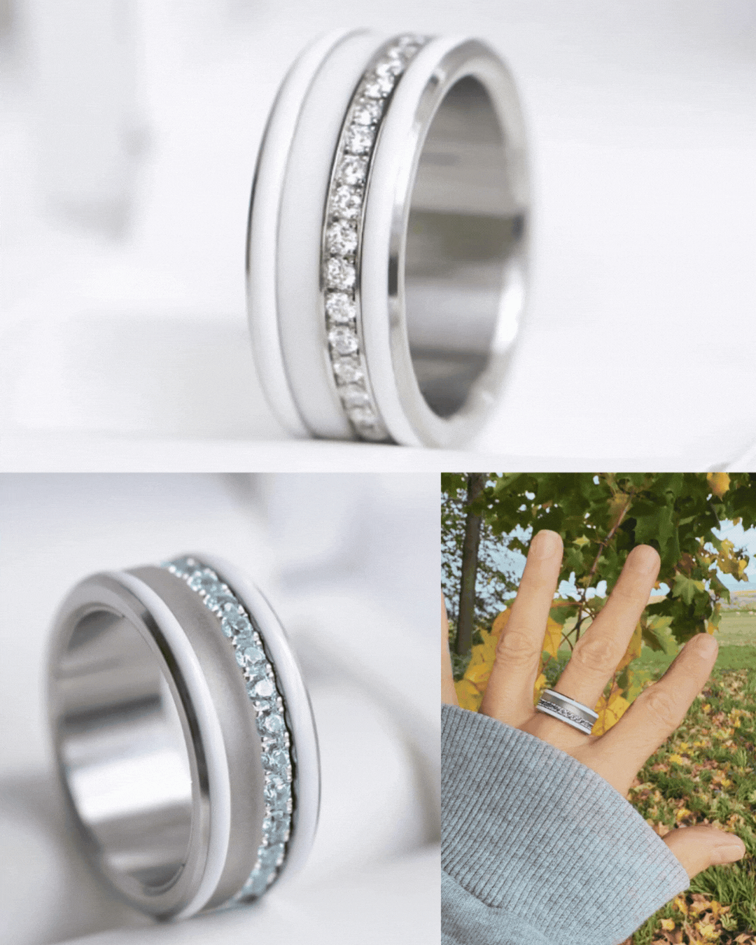 🤍 BASE 17 BY MOOD, base XS blanche, en émail