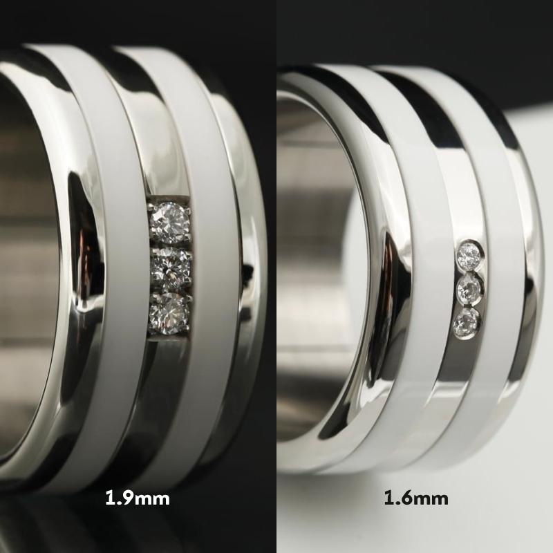 Ring-Set | Mont Blanc - auswechselbarer mood Ring