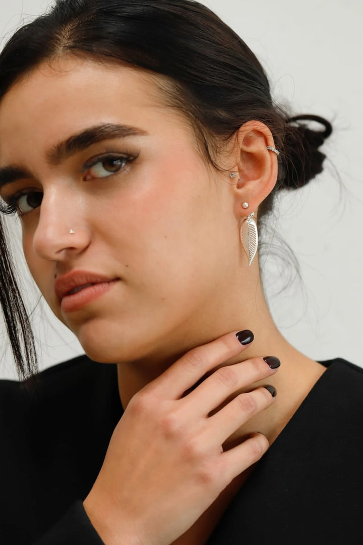 "Drop Autumn whispers " mood in 925 silver (Ear jewellery)