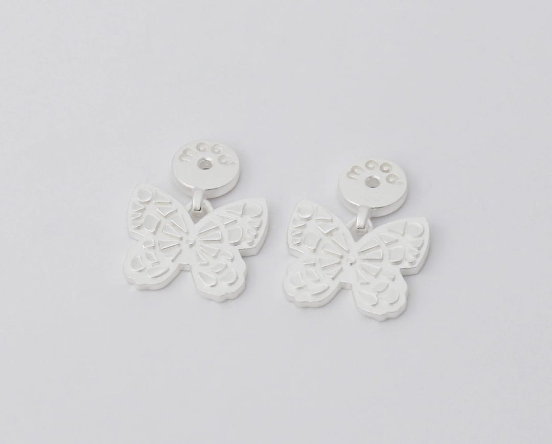 "Drop Mariposa " mood en argent 925 (Bijou d'oreille)