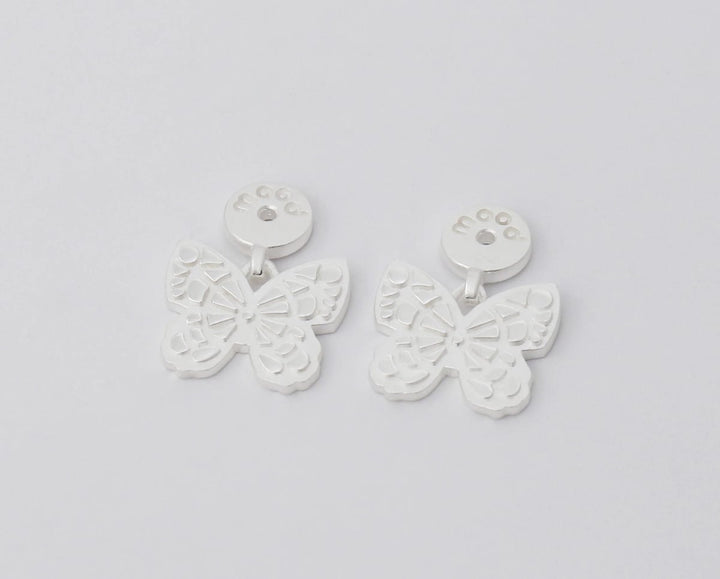 "Drop Mariposa " mood en argent 925 (Bijou d'oreille)