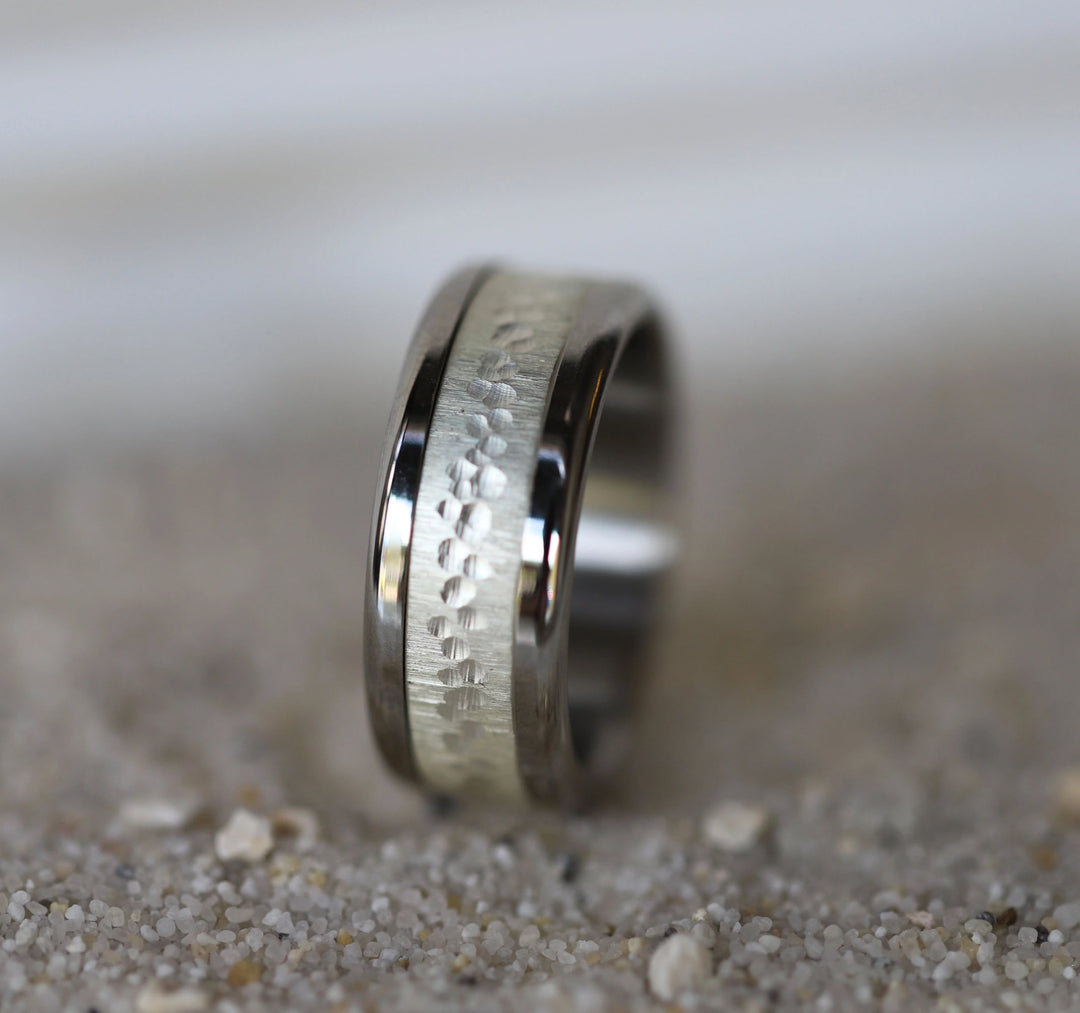 „Küsten Glanz“ Set mit 2 Innenringe (2/3 Addons) aus 925er Silber
