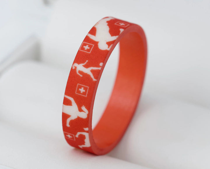 🇨🇭🇨🇭🇨🇭 2/3 Addon in red poylmer"Girly Nati"