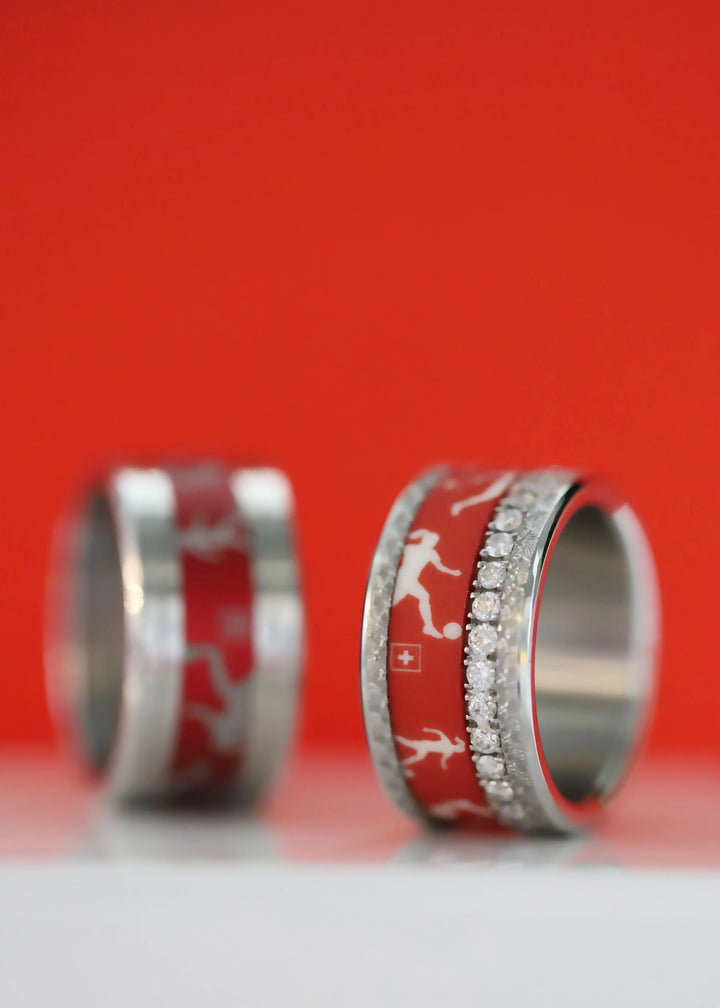 🇨🇭🇨🇭🇨🇭 2/3 Addon in red aluminium "Girly Nati"
