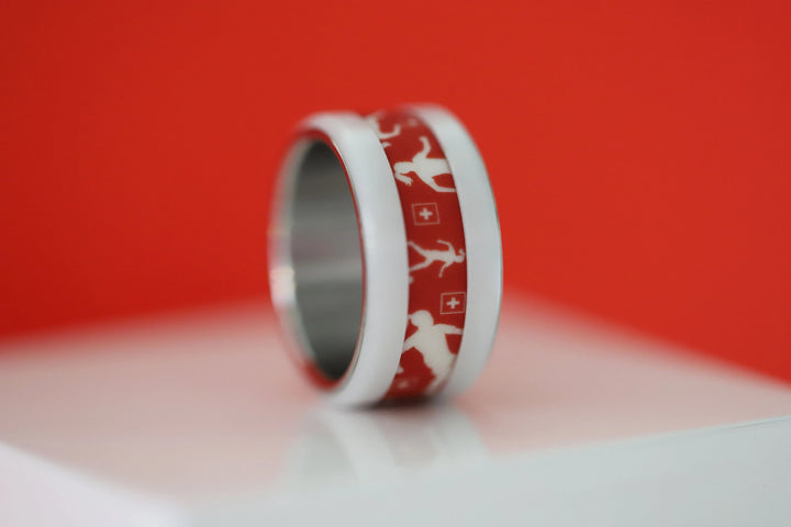 🇨🇭🇨🇭🇨🇭 2/3 Addon in red poylmer"Girly Nati"