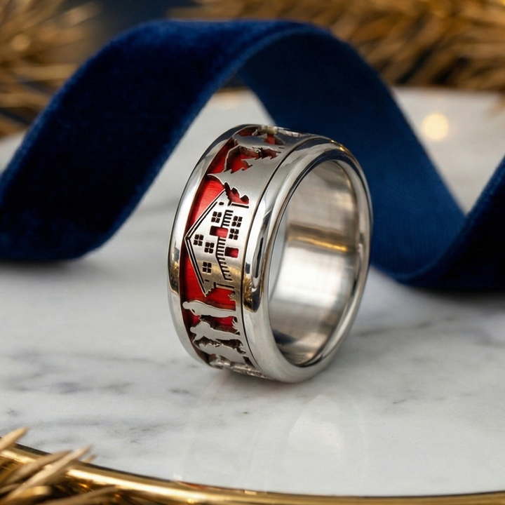 Ringset Poya with 7 colors of choice - Interchangeable mood ring