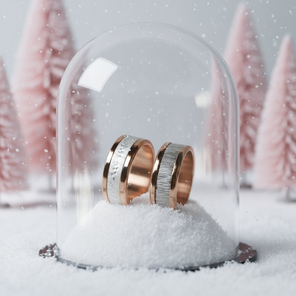 „Küsten Glanz“ Set mit 2 Innenringe (2/3 Addons) aus 925er Silber