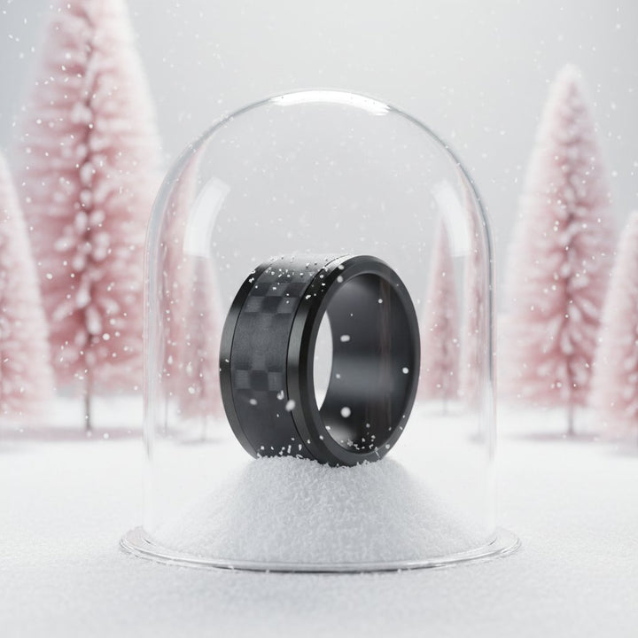 AUSTAUSCHBARER MOOD RING, SCHWARZFARBE<br>Ringset | Kaiseregg