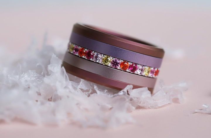 17 🎁 Anneau (addon medium) "Auréclat" en argent 925 serti de zircons