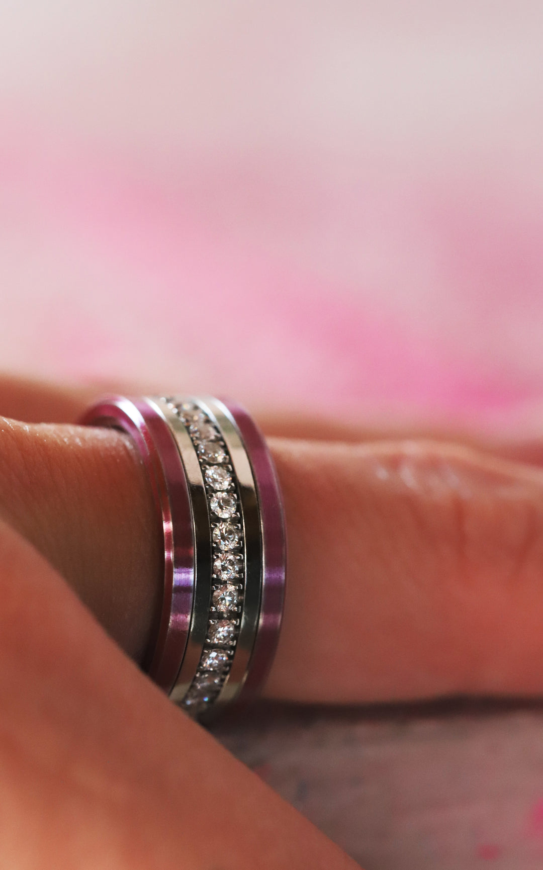White ceramic base for interchangeable mood ring - Exclusive Edition 2025