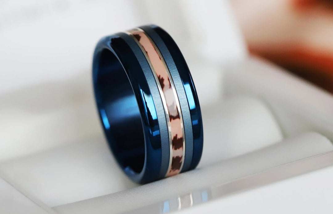 Panthera  🐅 anneau (addon, deux tiers ou medium) en argent 925 avec un revêtement en émail