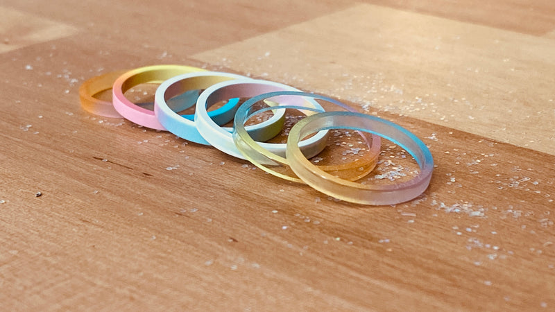 Set Rainbow Pastel (medium addons)