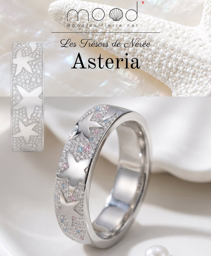 Asteria - pièce d'exception mood joaillerie - Les Trésors de Nérée