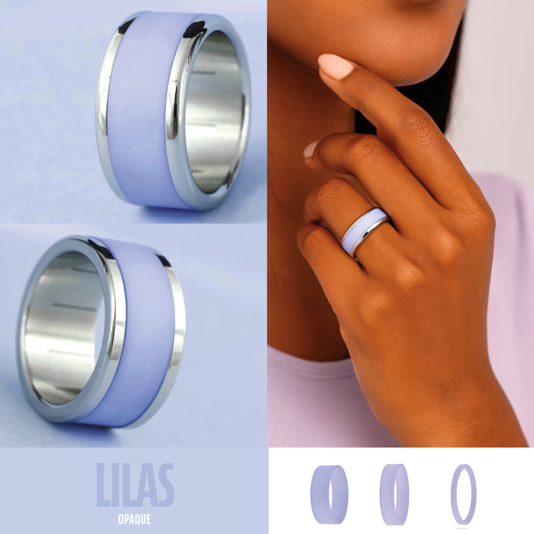 Addon opaque sablé "LILAS"