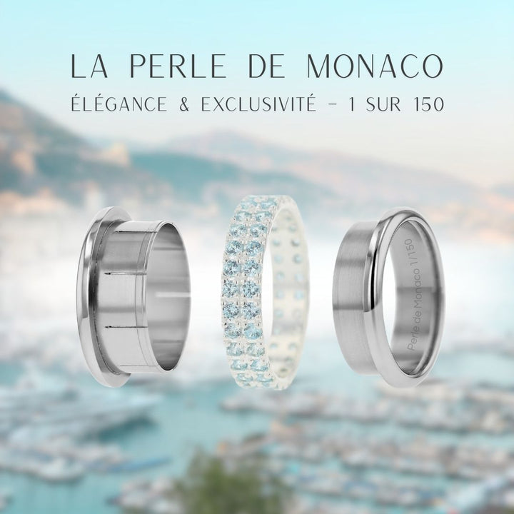 Perle de Monaco by mood – bague en argent 925 numérotée de 1 à 150