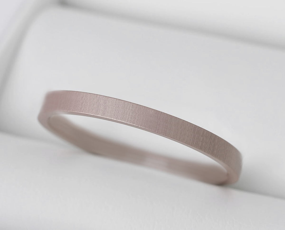 🤎 Anneau (medium) en aluminium taupe pour bague mood interchangeable