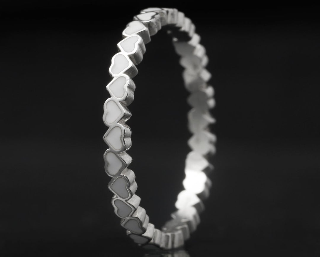 Pack coeurs purs & minis aura authentique  (3 anneaux pour bague mood)