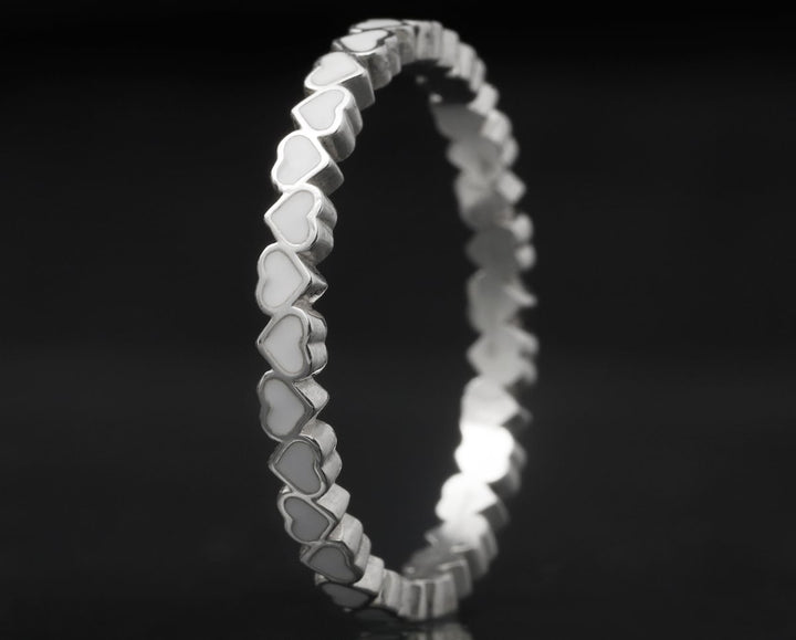 Pack coeurs purs & minis aura authentique  (3 anneaux pour bague mood)