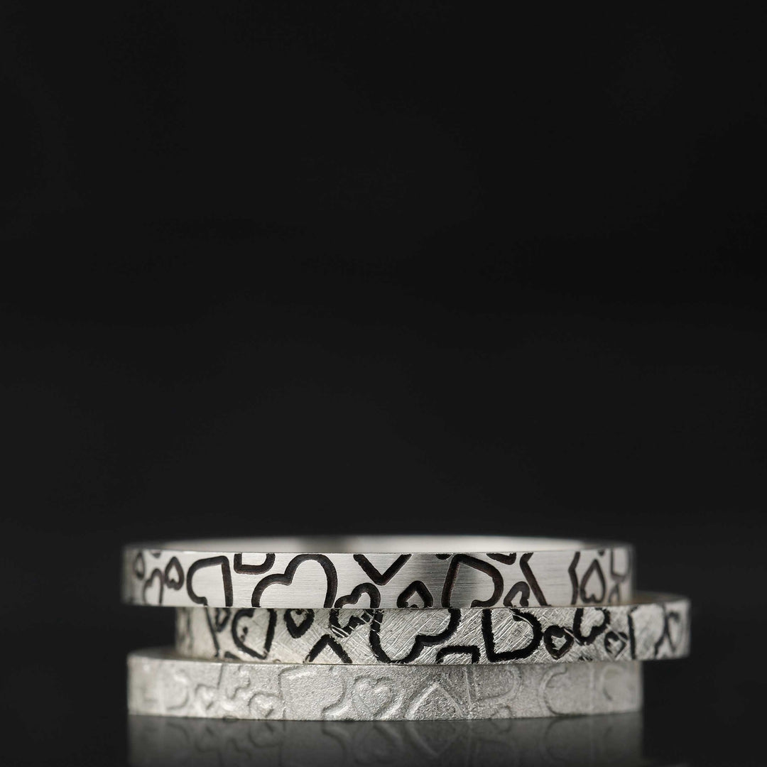 Medium Addon Silber heart