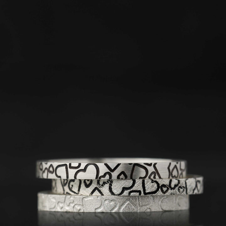Medium Addon Silber heart
